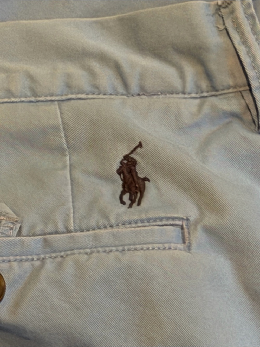 POLO Ralph Lauren Stretch Classic Fit Pants Chinos Blue 48x30